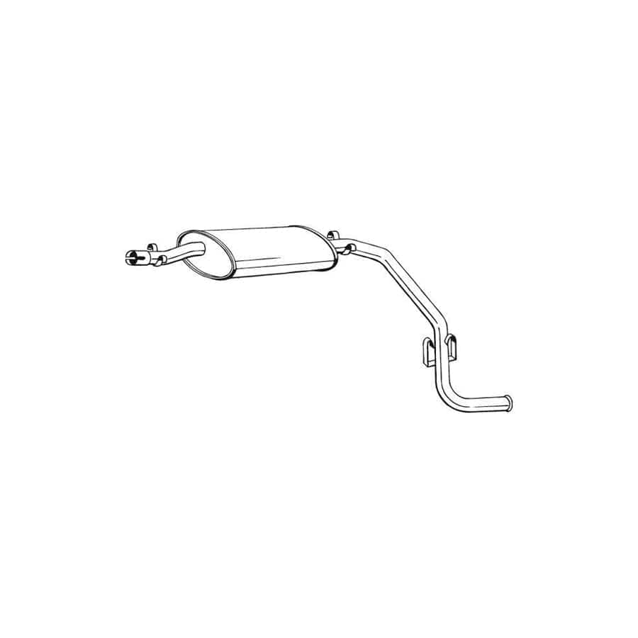 Bosal 283-685 Rear Silencer