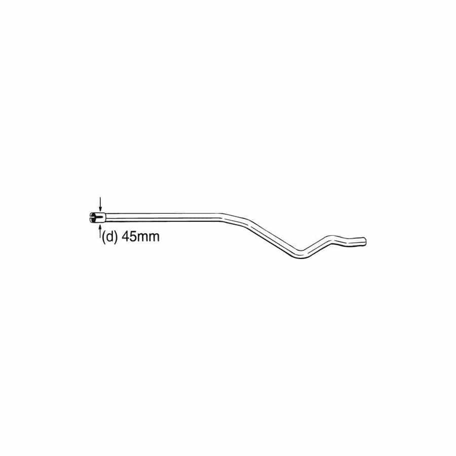 Bosal 889-461 Repair Pipe, Catalytic Converter