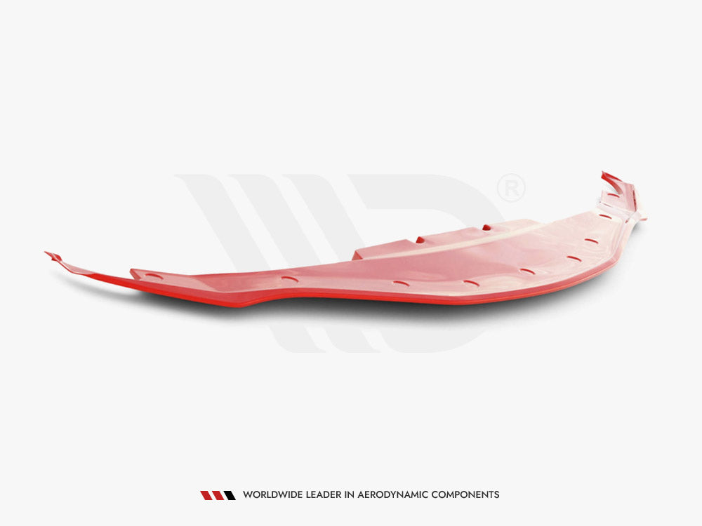 Maxton Design TO-SU-5-FD3RED Front Splitter V.3 Toyota Supra MK5 | ML Performance UK Car Parts