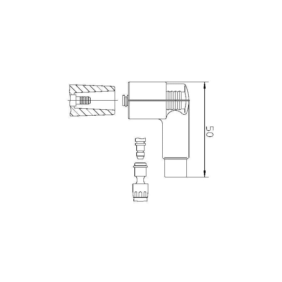 Bremi 10206WA1 Plug, Distributor