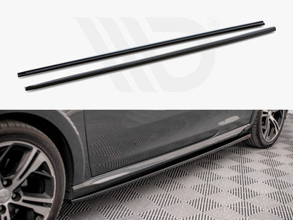 Maxton Design PE-208-1-GTI-SD1T Side Skirts Diffusers Peugeot 208 GTI MK1 | ML Performance UK Car Parts