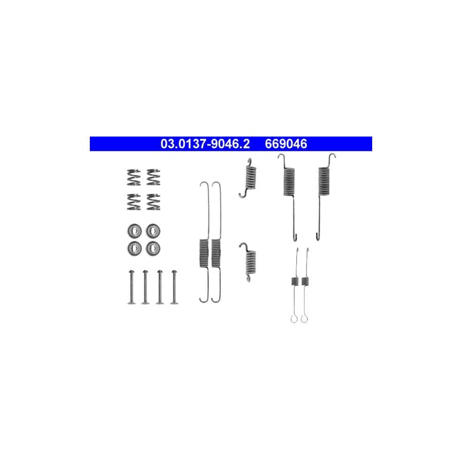 ATE 03.0137-9046.2 Accessory Kit, Brake Shoes for FORD SIERRA | ML Performance UK Car Parts