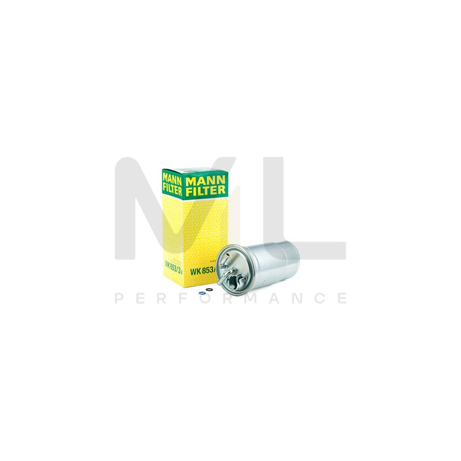 MANN-FILTER WK 853/3 x Fuel filter with seal | ML Performance Car Parts