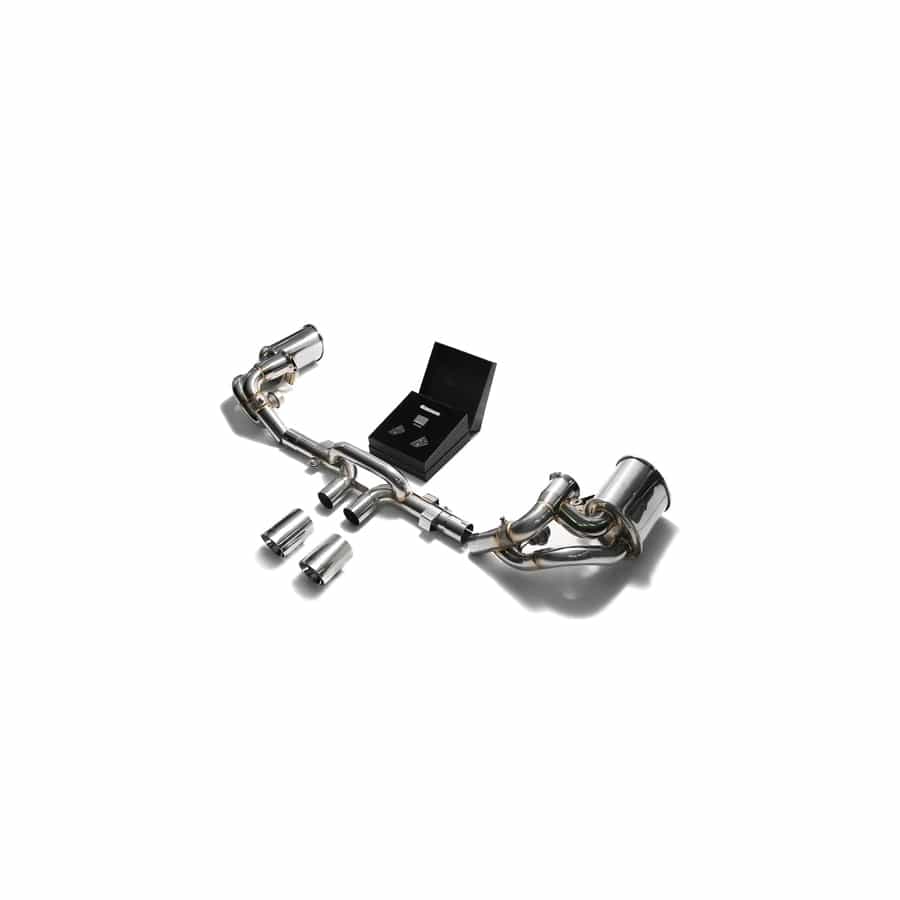 Armytrix P91GS-DS38C Valvetronic Exhaust System Porsche 991 GT3 | GT3 RS 2014-2016 with Dual Chrome 4" | ML Performance UK UK Car Parts