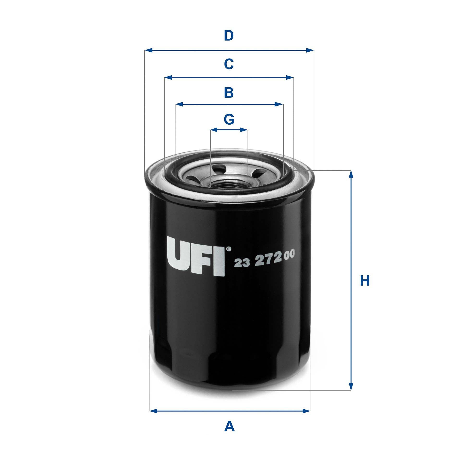 UFI 23.272.00 Oil Filter