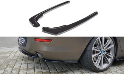 Maxton Design BM-6-06-GC-RSD1T Rear Side Splitters BMW Series 6 Gran CoupÃ© F06 | ML Performance UK Car Parts