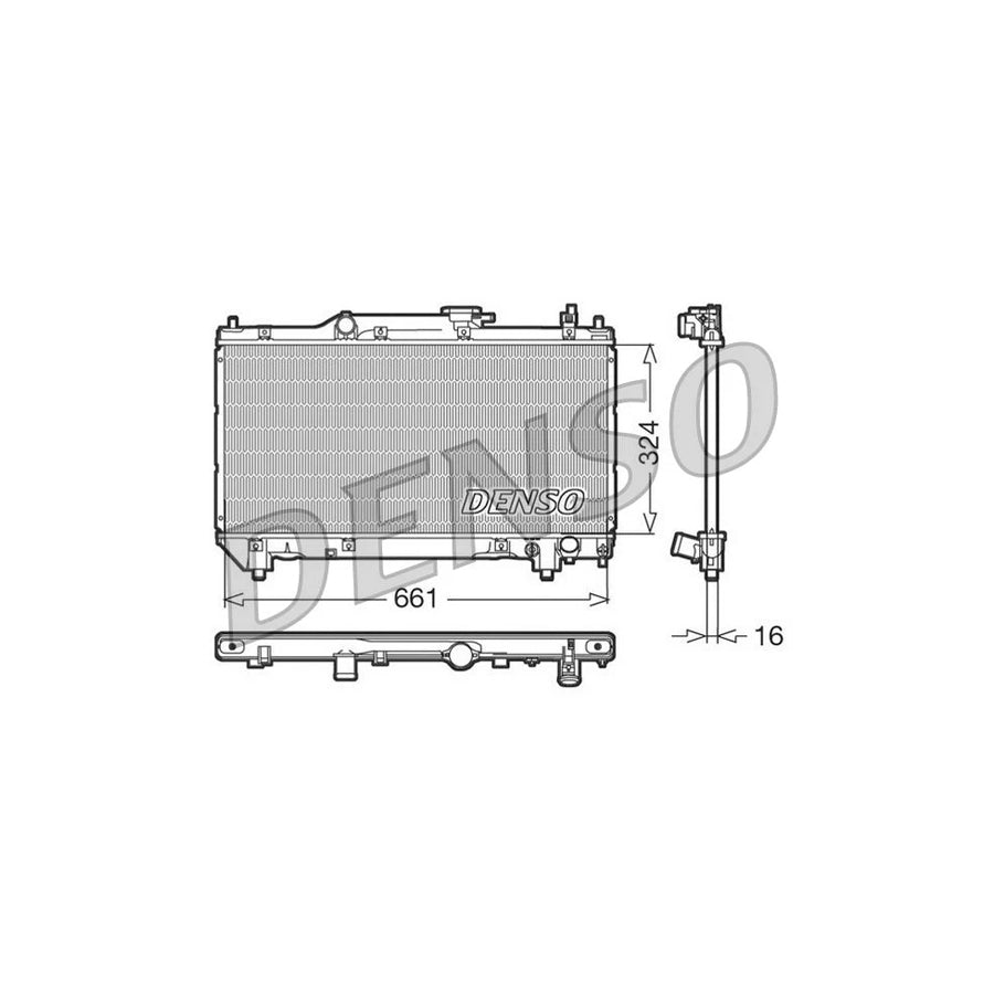 Denso DRM50015 Drm50015 Engine Radiator For Toyota Avensis | ML Performance UK