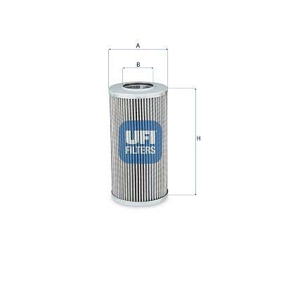 UFI 25.695.00 Filter, Operating Hydraulics