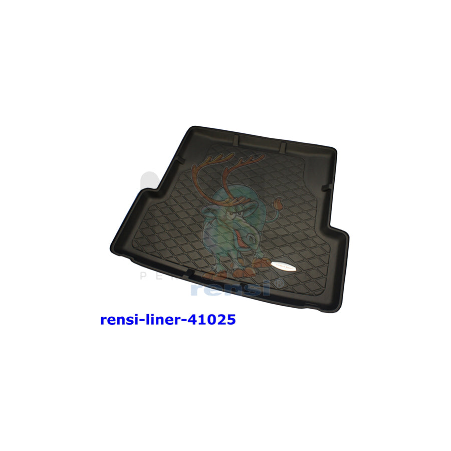 RENSI 41025 Car boot tray for BMW 3 Touring (E91) Plastic | ML Performance Car Parts