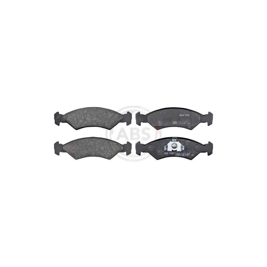 A.B.S. 36534 Brake Pad Set For Ford Fiesta