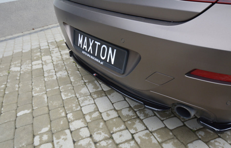 Maxton Design BMW Series 6 Gran CoupÃ© M-Pack F06 Central Rear Splitter