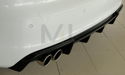 Rieger 00056805 Audi 8V A3 Rear Diffuser 4 | ML Performance UK Car Parts