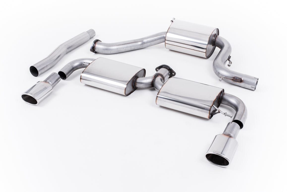 MillTek SSXVW203 Volkswagen Scirocco Cat-Back Exhaust