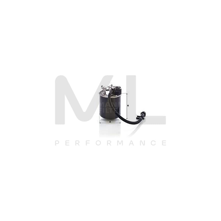 MANN-FILTER WK 820/19 Fuel filter In-Line Filter | ML Performance Car Parts