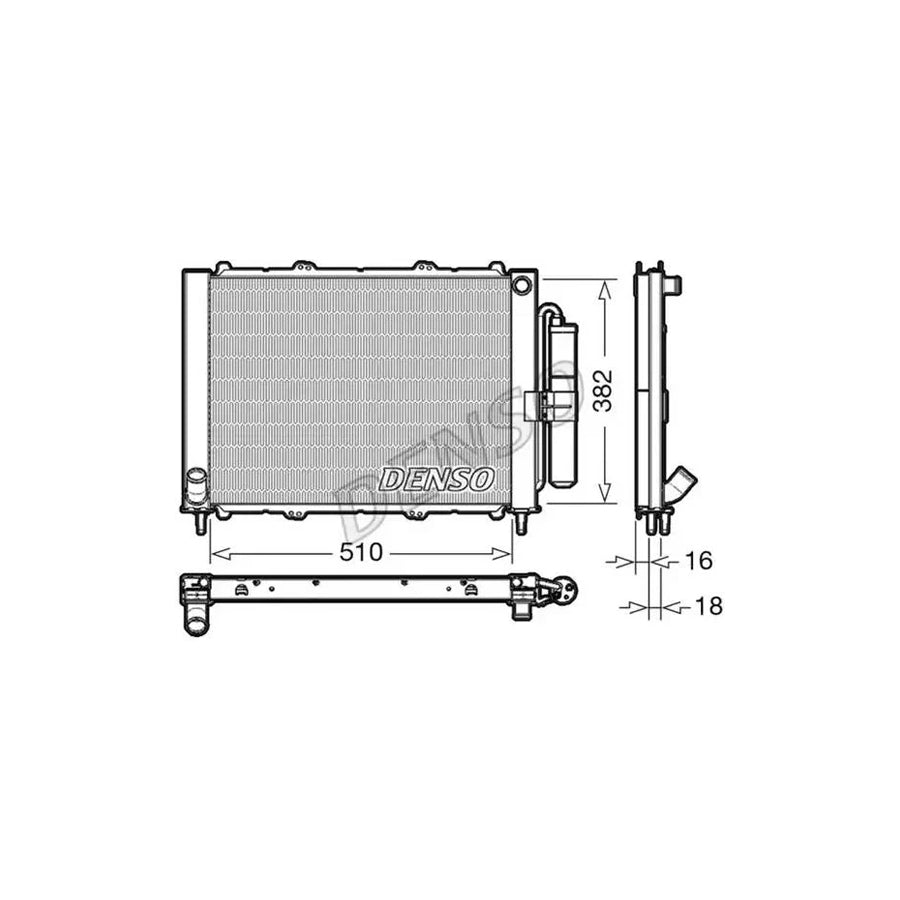 Denso DRM23103 Drm23103 Cooler Module For Renault Kangoo | ML Performance UK