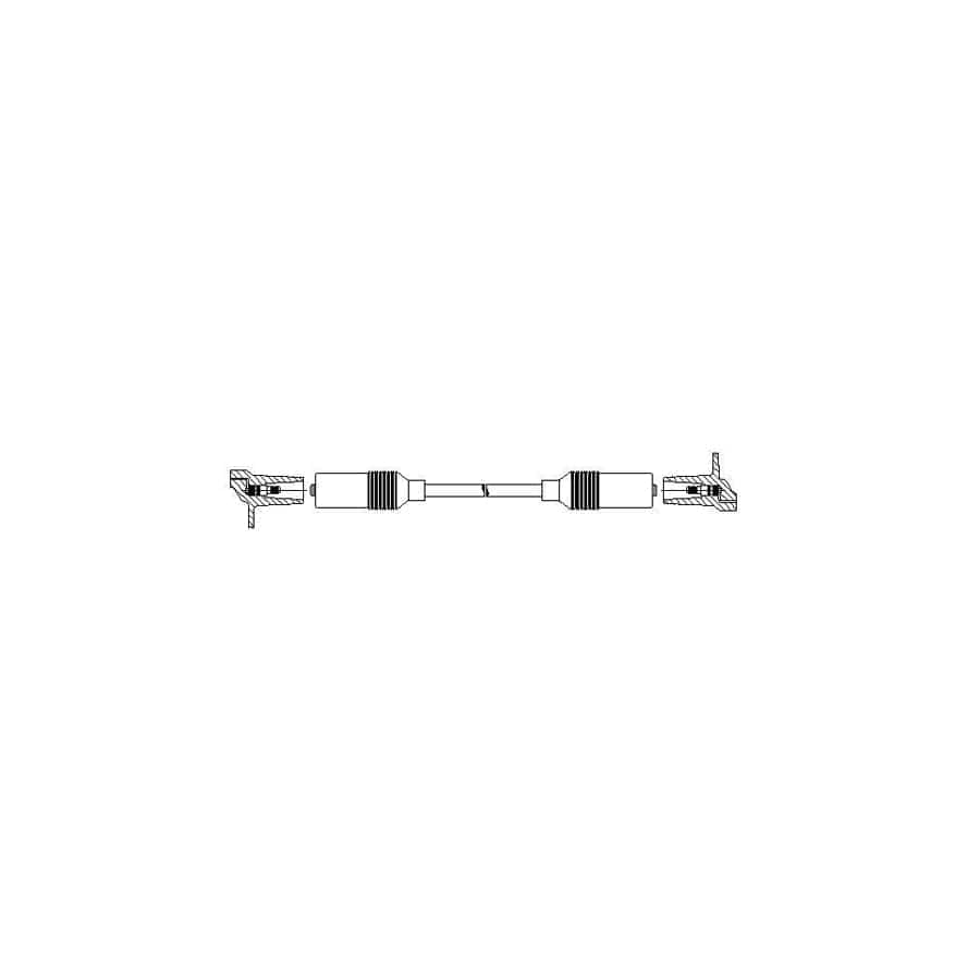 Bremi 117/50 Ignition Lead For Vw Transporter