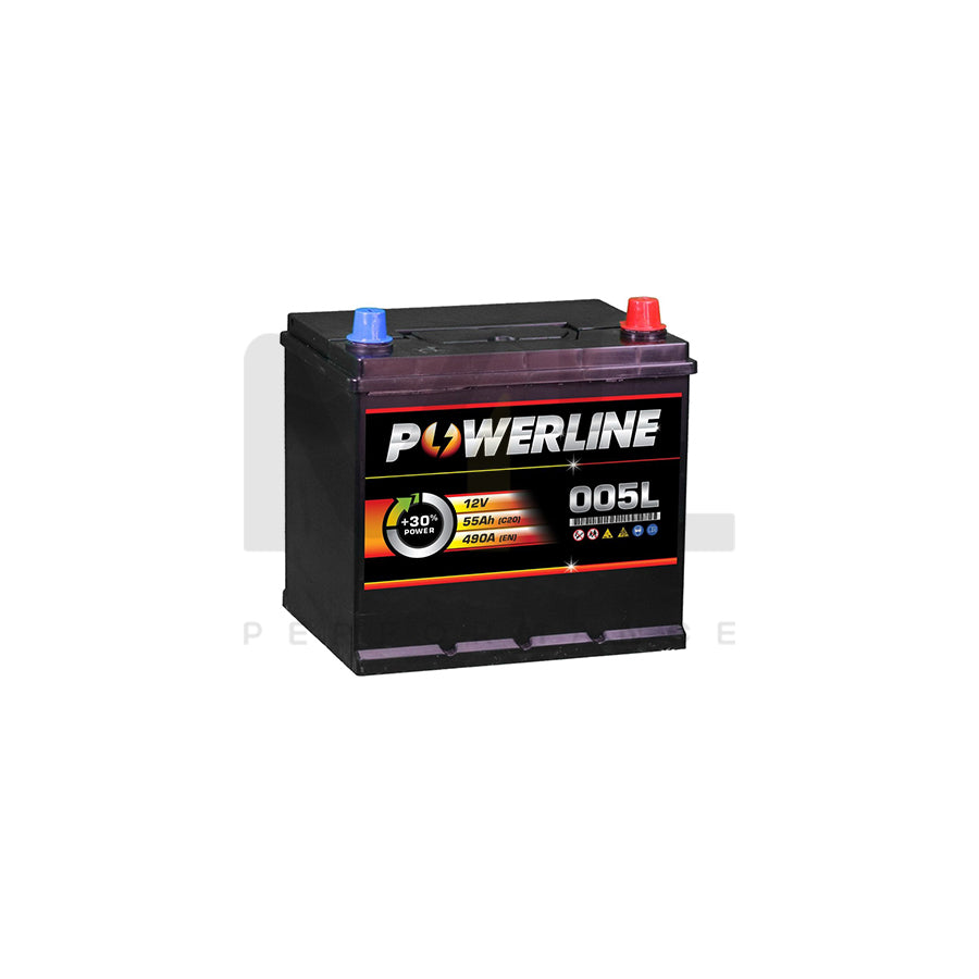 005L Powerline Car Battery 12V | Car Batteries UK | ML Performance Car Parts