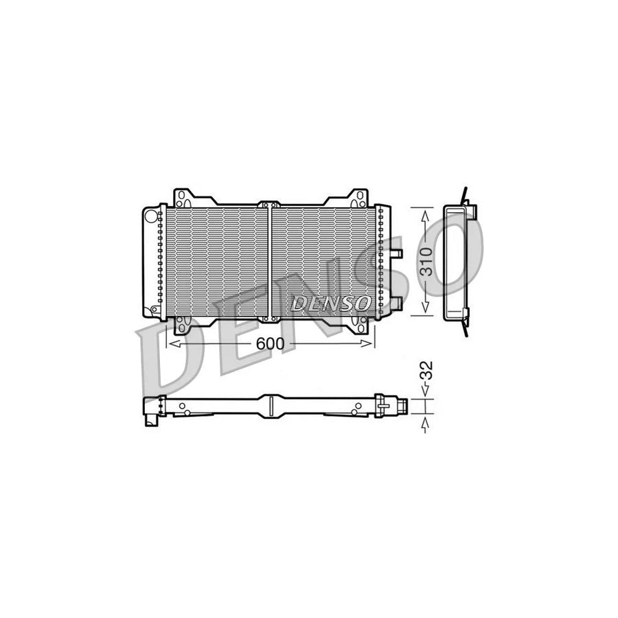 Denso DRM10014 Drm10014 Engine Radiator | ML Performance UK