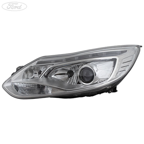 GENUINE FORD 1856842 FOCUS FRONT N/S HEAD LIGHT LAMP UNIT XENON HID 11-14 | ML Performance UK