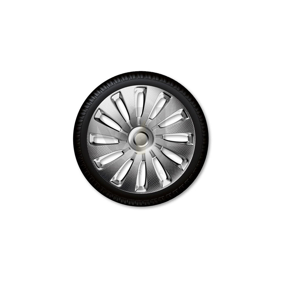 J-TEC Sepang Carbon J14131 Wheel trims 14 Inch Carbon, Silver | ML Performance Car Parts