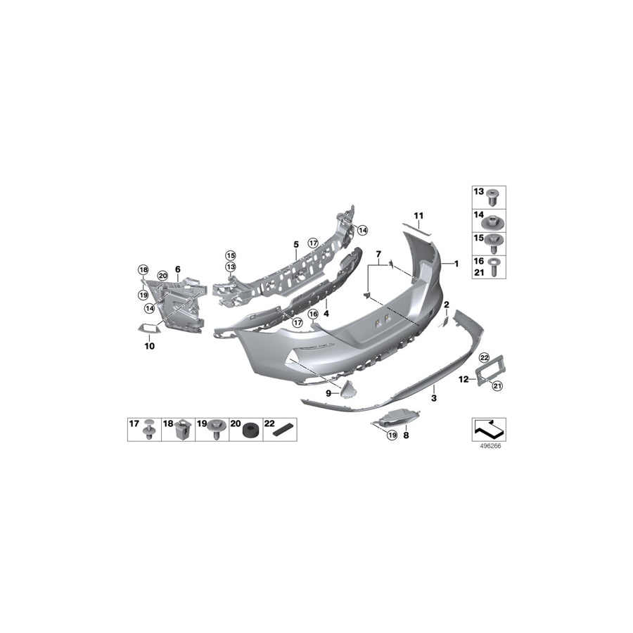 Genuine BMW 51127469443 G16 G14 G15 Left Finisher (Inc. 840dX, 840i & 840iX) | ML Performance UK