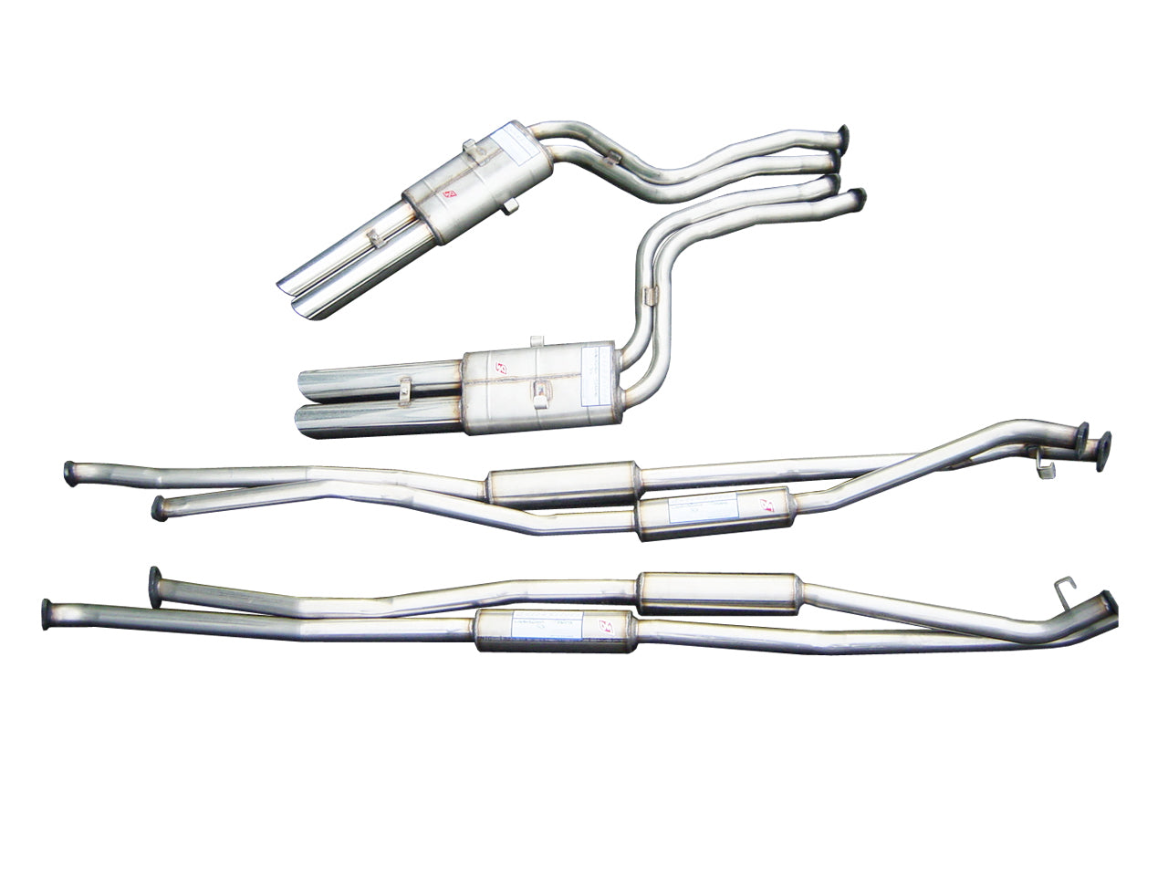 QuickSilver LM012 Lamborghini Jarama 1, 2, Jarma GT Stainless Steel Exhaust | ML Performance UK Car Parts