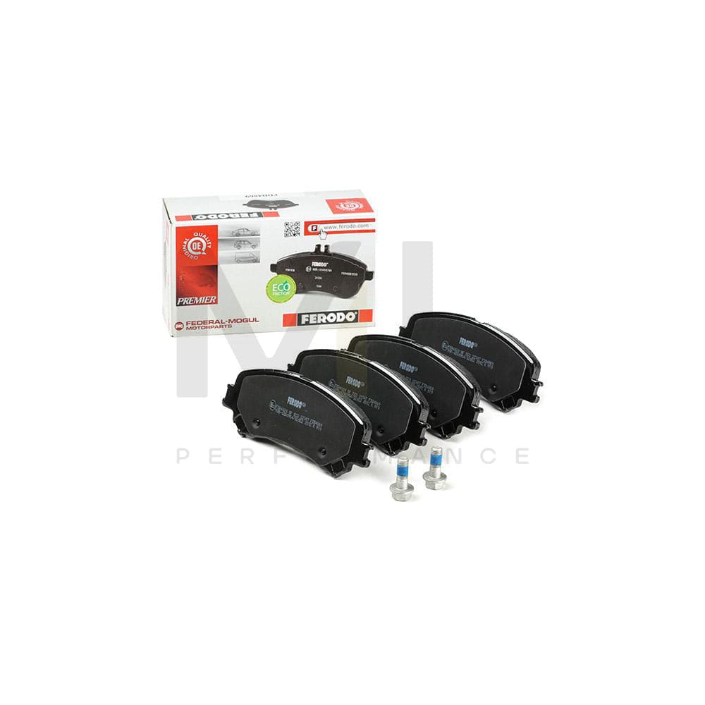 Ferodo Premier Eco Friction Fdb880 Brake Pad Set For Renault Espace Ii (J63/S63) Incl. Wear Warning Contact, With Brake Caliper Screws, With Accessories | ML Performance Car Parts