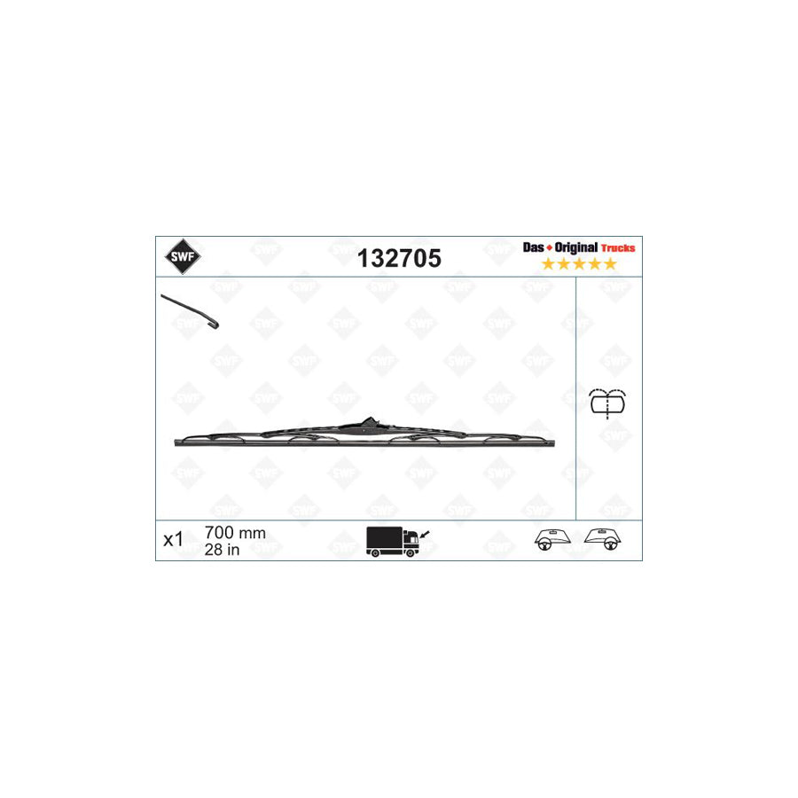 Swf 132705 Original Trucks Wiper Blade | ML Performance UK Car Parts