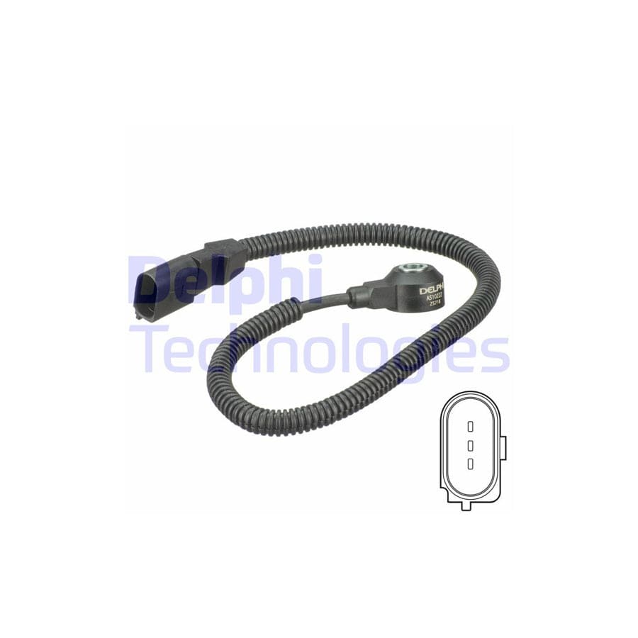 Delphi As10222 Knock Sensor