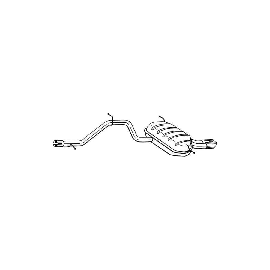 Bosal 284-645 Rear Silencer For Skoda Yeti (5L)