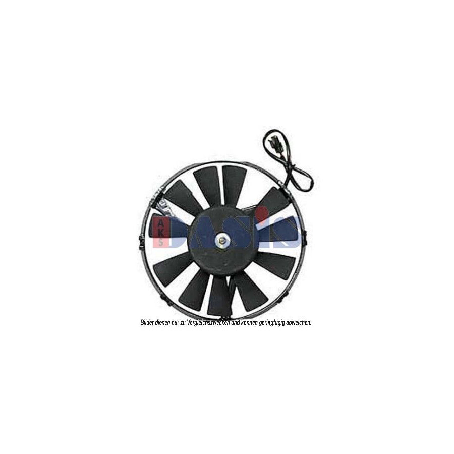 AKS Dasis 198018N Fan, A / C Condenser For Saab 9000 | ML Performance UK