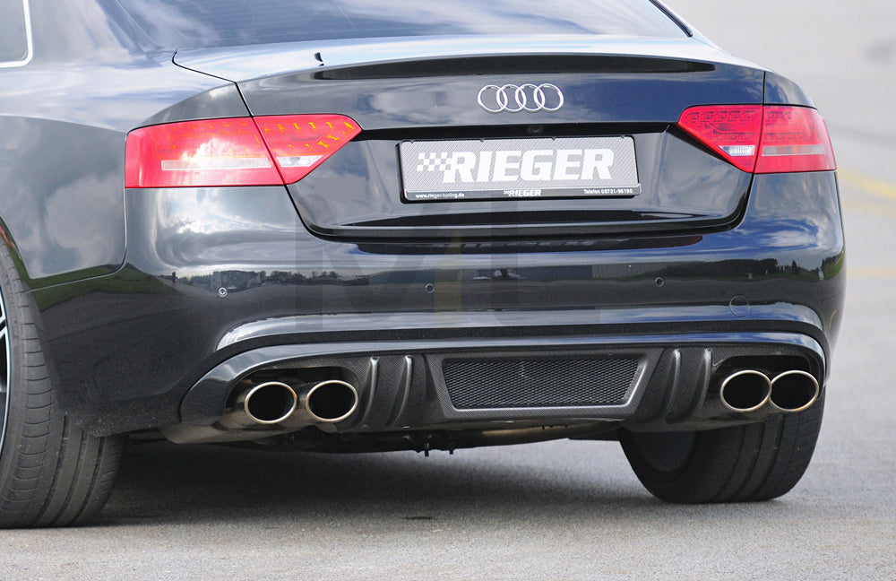 Rieger 00099087 Audi B8 B81 Rear Diffuser (A5 & S5) 1 | ML Performance UK Car Parts