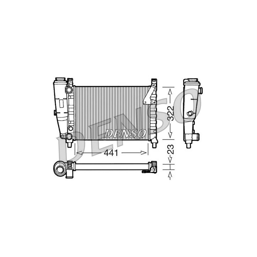 Denso DRM09143 Drm09143 Engine Radiator | ML Performance UK