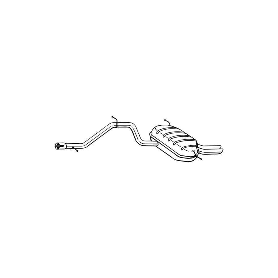 Bosal 284-635 Rear Silencer For Skoda Yeti (5L)