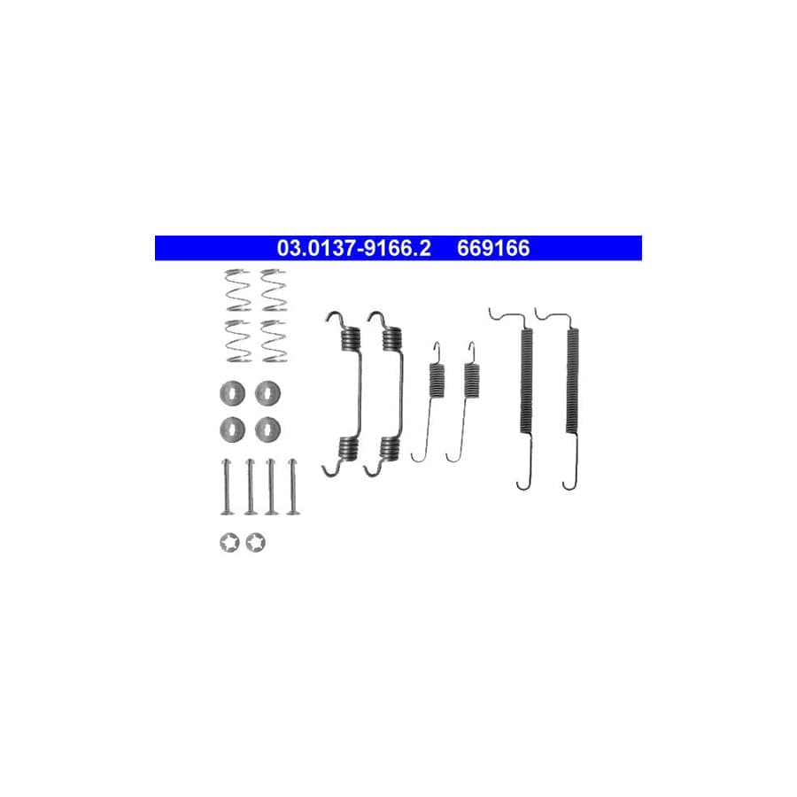 ATE 03.0137-9166.2 Accessory Kit, Brake Shoes | ML Performance UK Car Parts