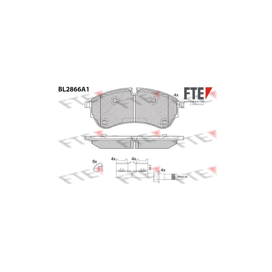 Fte 9011106 Brake Pad Set | ML Performance UK Car Parts