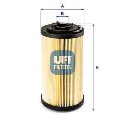 UFI 25.409.00 Oil Filter For