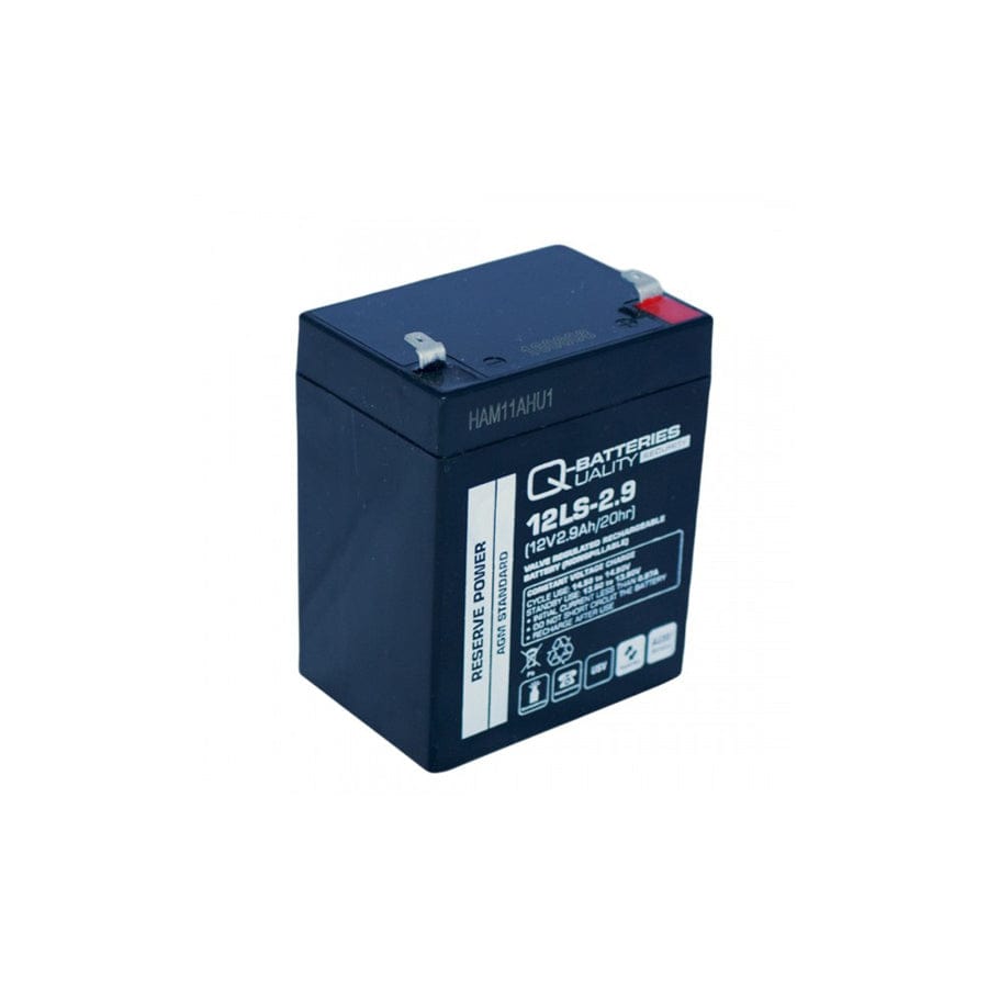 Q-Batteries 12LS2.9 12V 2,9Ah lead fleece battery / AGM VRLA | ML Performance UK Car Parts