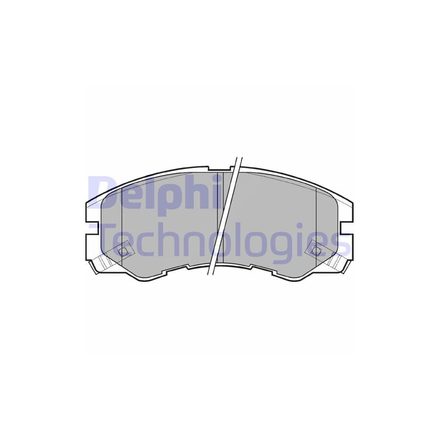 Delphi Lp964 Brake Pad Set