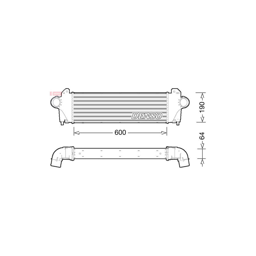 Denso DIT12005 Dit12005 Intercooler For Iveco Daily V Platform / Chassis | ML Performance UK