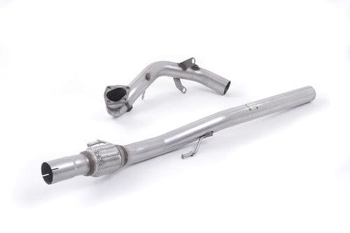 MillTek SSXAU297 Audi Seat Skoda VW Large-bore Downpipe and De-Cat (Inc. A1, Ibiza, Fabia, Polo)