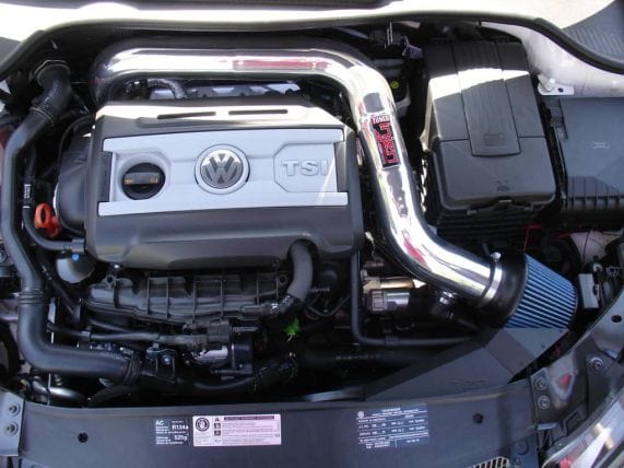 INJEN GOLF 6 GTI 2.0L TSI 4 CYL. SHORT RAM INTAKE SYSTEM (POLISHED) - ESR371P