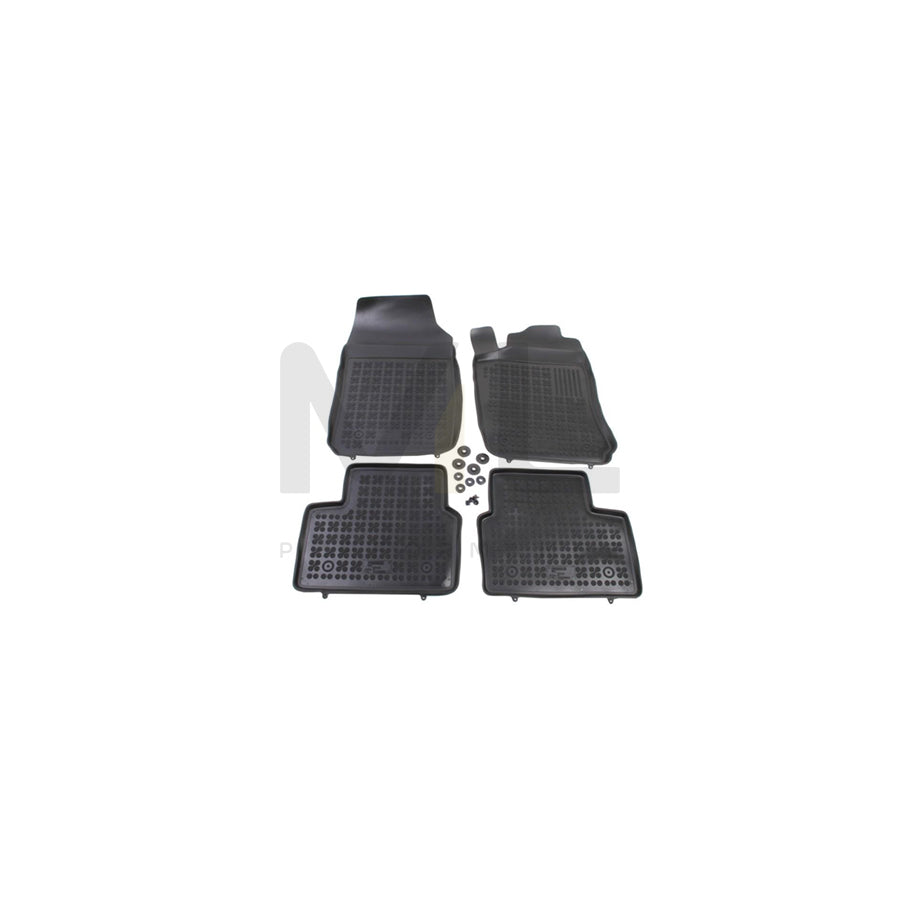 REZAW PLAST Tailored 200503 Floor mat set for OPEL VECTRA Elastomer, Front and Rear, Quantity: 4, Black | ML Performance Car Parts