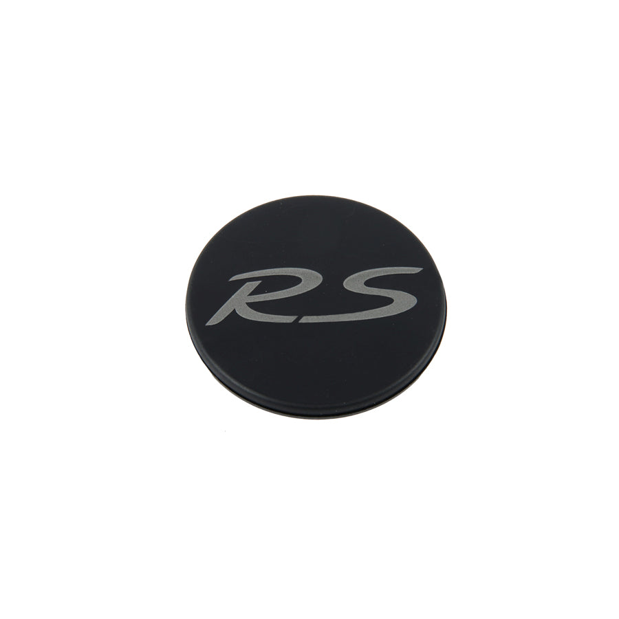 Genuine Porsche Centre Wheel Lock 'Rs' Cap Badge, In Matt Black Porsche 991 Gt2 Rs / Gt3 Rs | ML Performance UK Car Parts