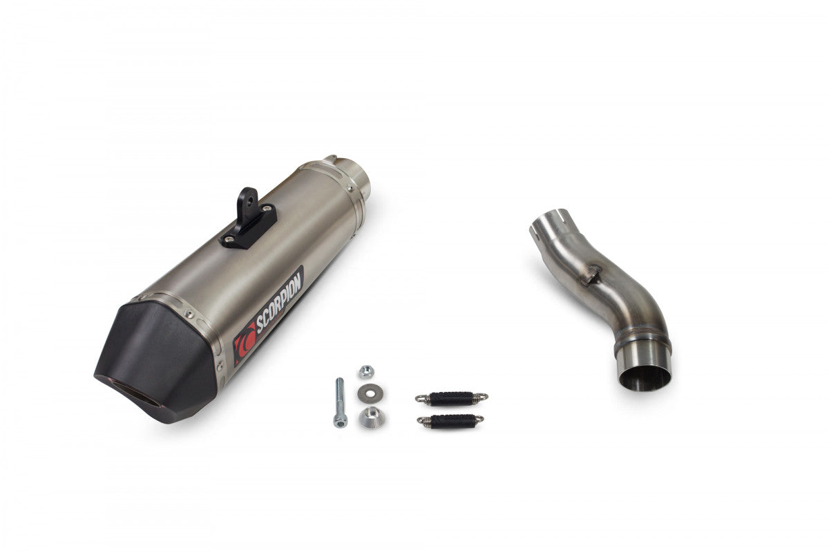 Scorpion RHA189TEO Honda CB500 X Serket Taper Slip-On  - Titanium Sleeve | ML Performance UK UK