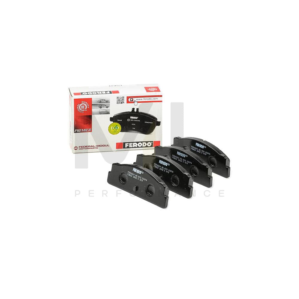 Ferodo Premier Eco Friction Fdb392 Brake Pad Set Not Prepared For Wear Indicator, With Accessories | ML Performance Car Parts