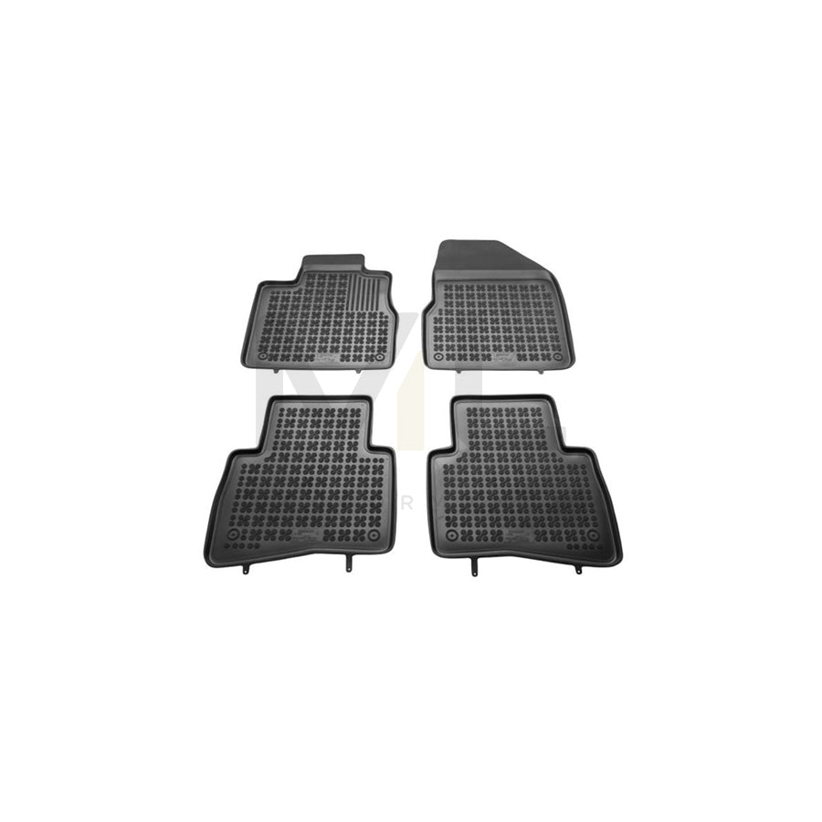 REZAW PLAST 201807 Floor mat set for NISSAN Murano I (Z50) Elastomer, Front and Rear, Black | ML Performance Car Parts