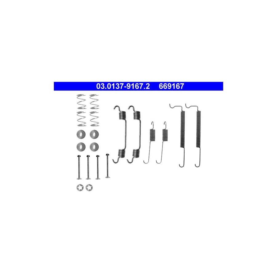 ATE 03.0137-9167.2 Accessory Kit, Brake Shoes | ML Performance UK Car Parts