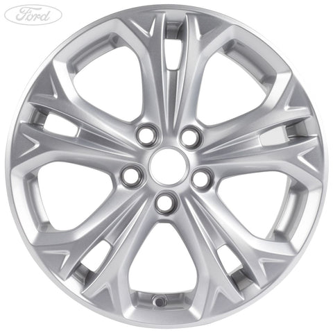 GENUINE FORD 2238222 GALAXY - S-MAX ALLOY WHEEL 17" 5-SPOKE Y DESIGN, SILVER, 2010 - 2015 | ML Performance UK