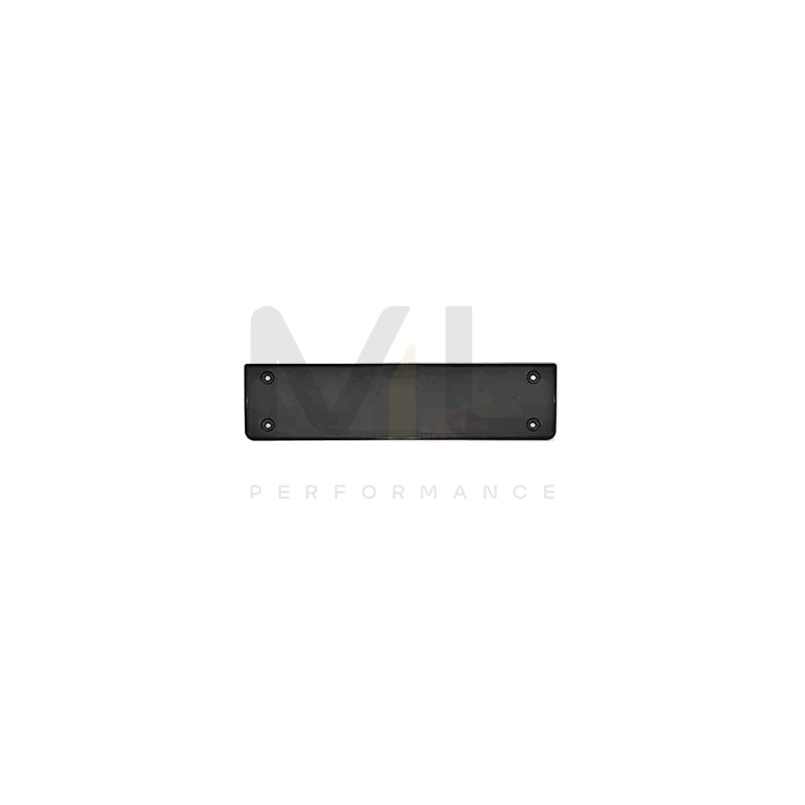 VAN WEZEL 5740580 Number plate holder for VW PASSAT Front, Black, frameless | ML Performance Car Parts